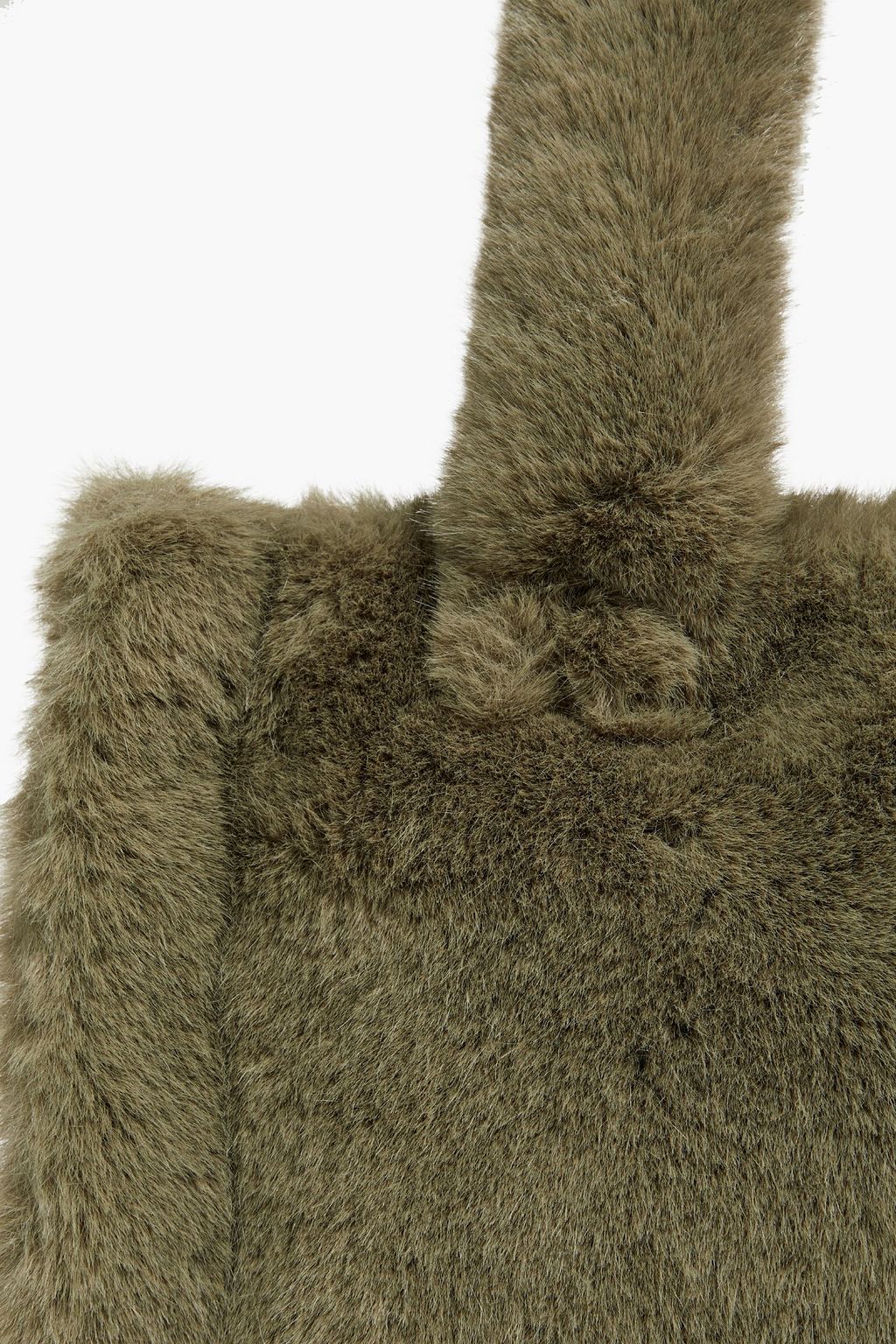 STAND STUDIO Liz faux fur tote