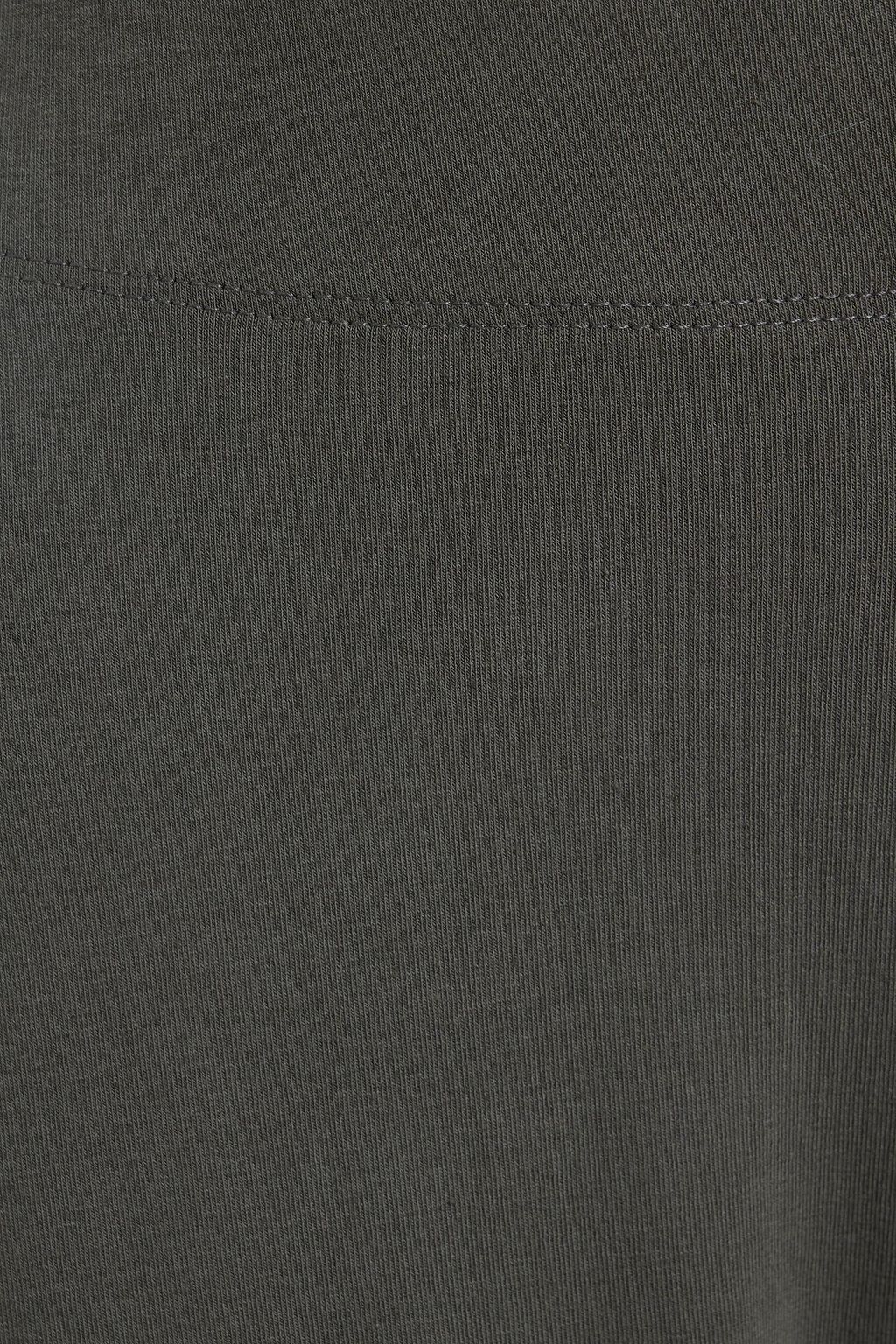 GOOD AMERICAN Stretch-cotton jersey leggings