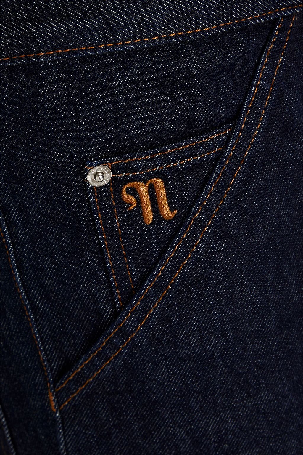 NANUSHKA Cropped denim jeans