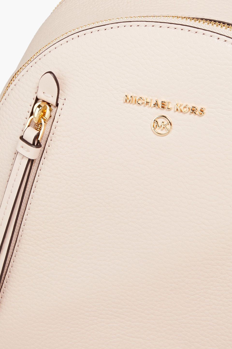 MICHAEL MICHAEL KORS PEBBLED-LEATHER BACKPACK