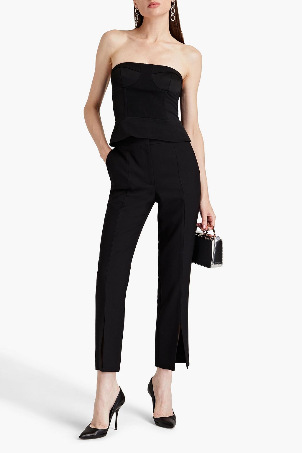MCQUEEN Wool-blend tapered pants