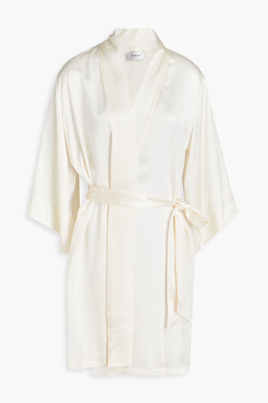 Ginia hotsell silk robe