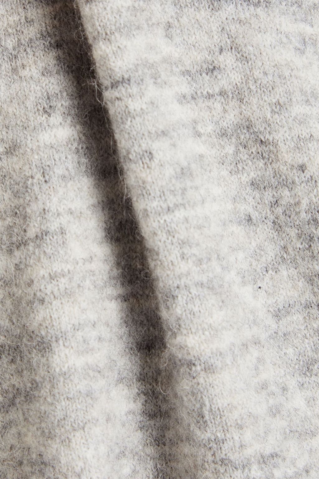 NANUSHKA Mélange knitted turtleneck sweater