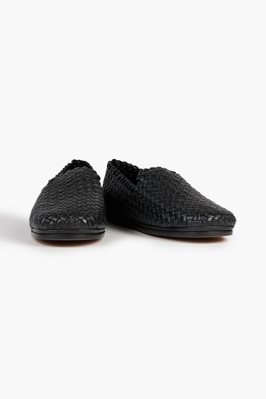 BOTTEGA VENETA Loafers aus Intrecciato-Leder