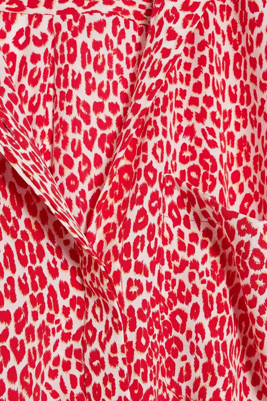 EQUIPMENT Scoutt leopard-print silk crepe de chine mini shirt dress