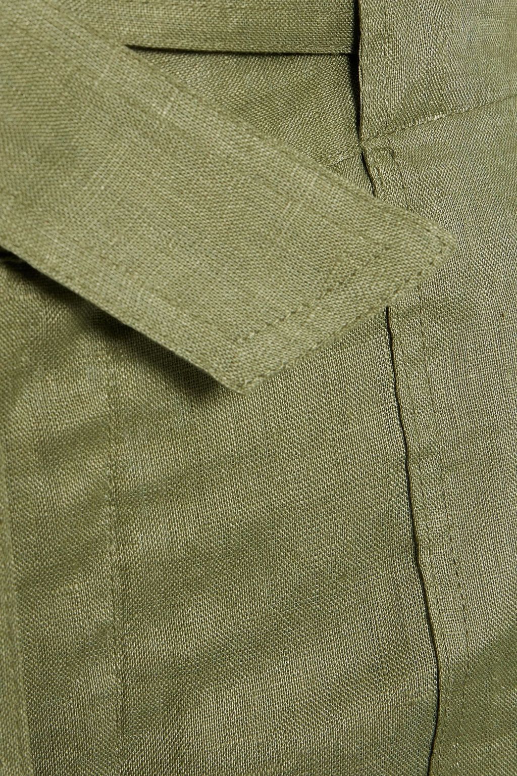 EQUIPMENT Taimee linen shorts