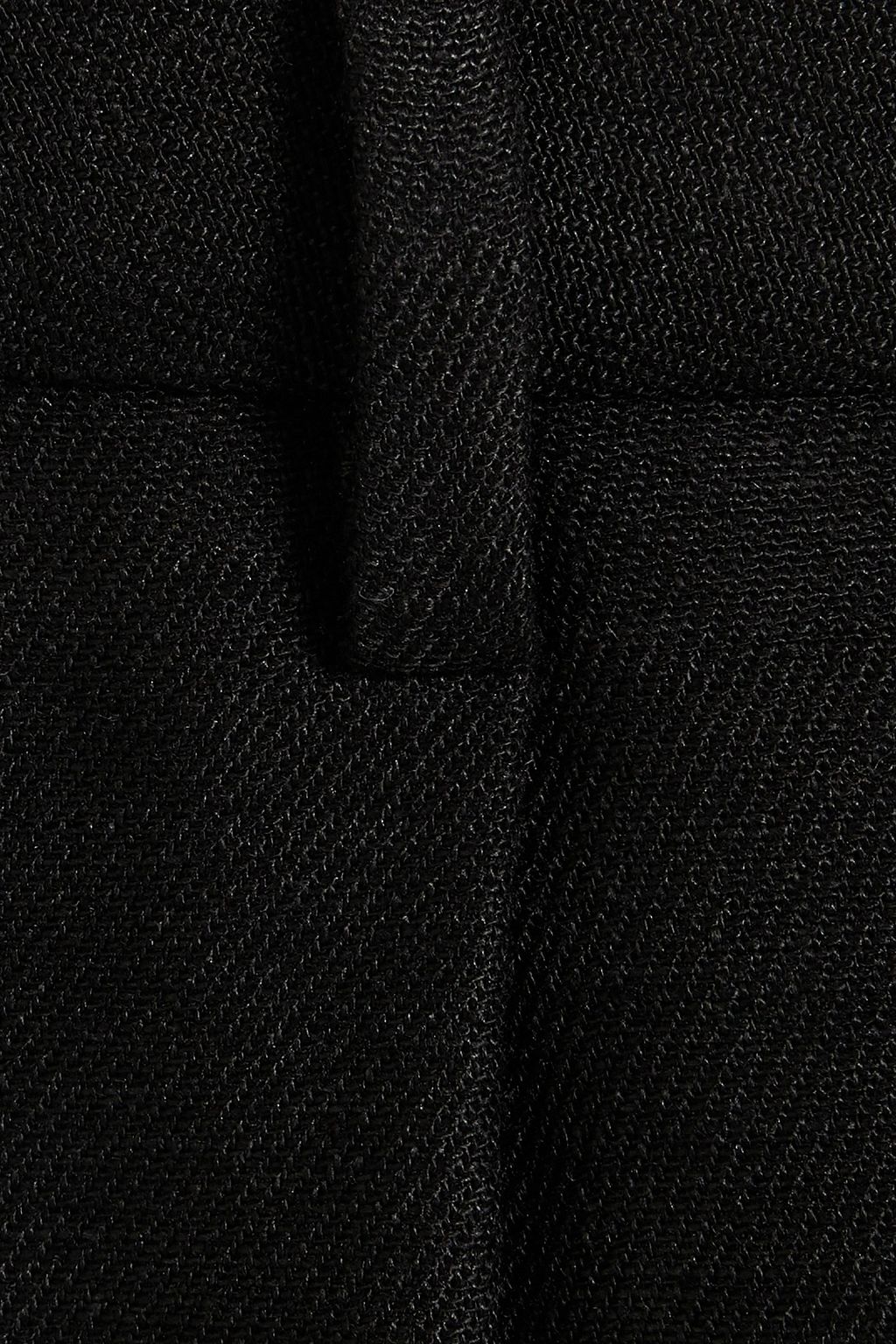 SAINT LAURENT Tapered linen and cotton-blend twill pants