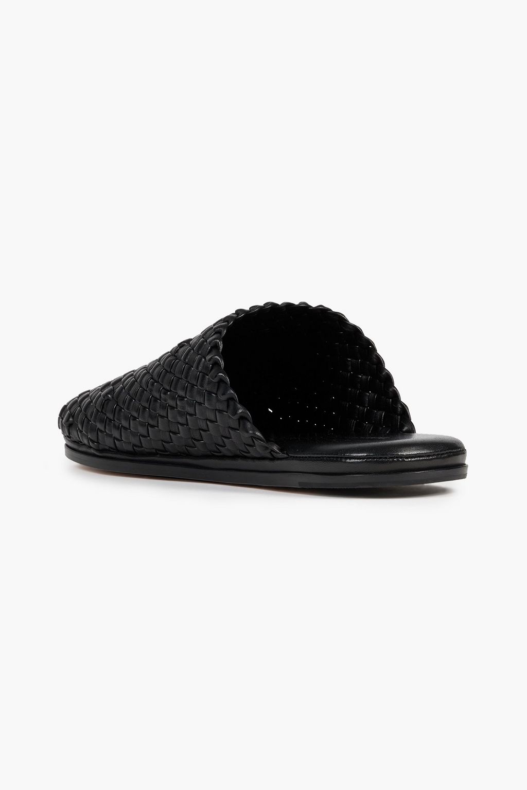 BOTTEGA VENETA Slippers aus Intrecciato-Leder