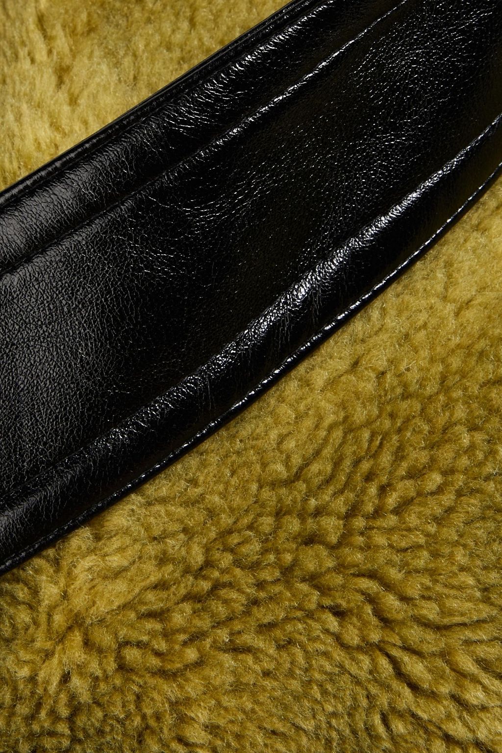 STAND STUDIO Leia faux shearling tote