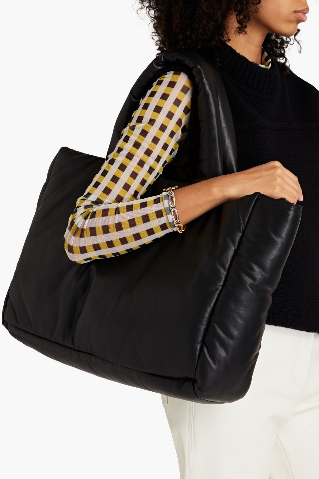 STAND STUDIO Davina faux leather tote