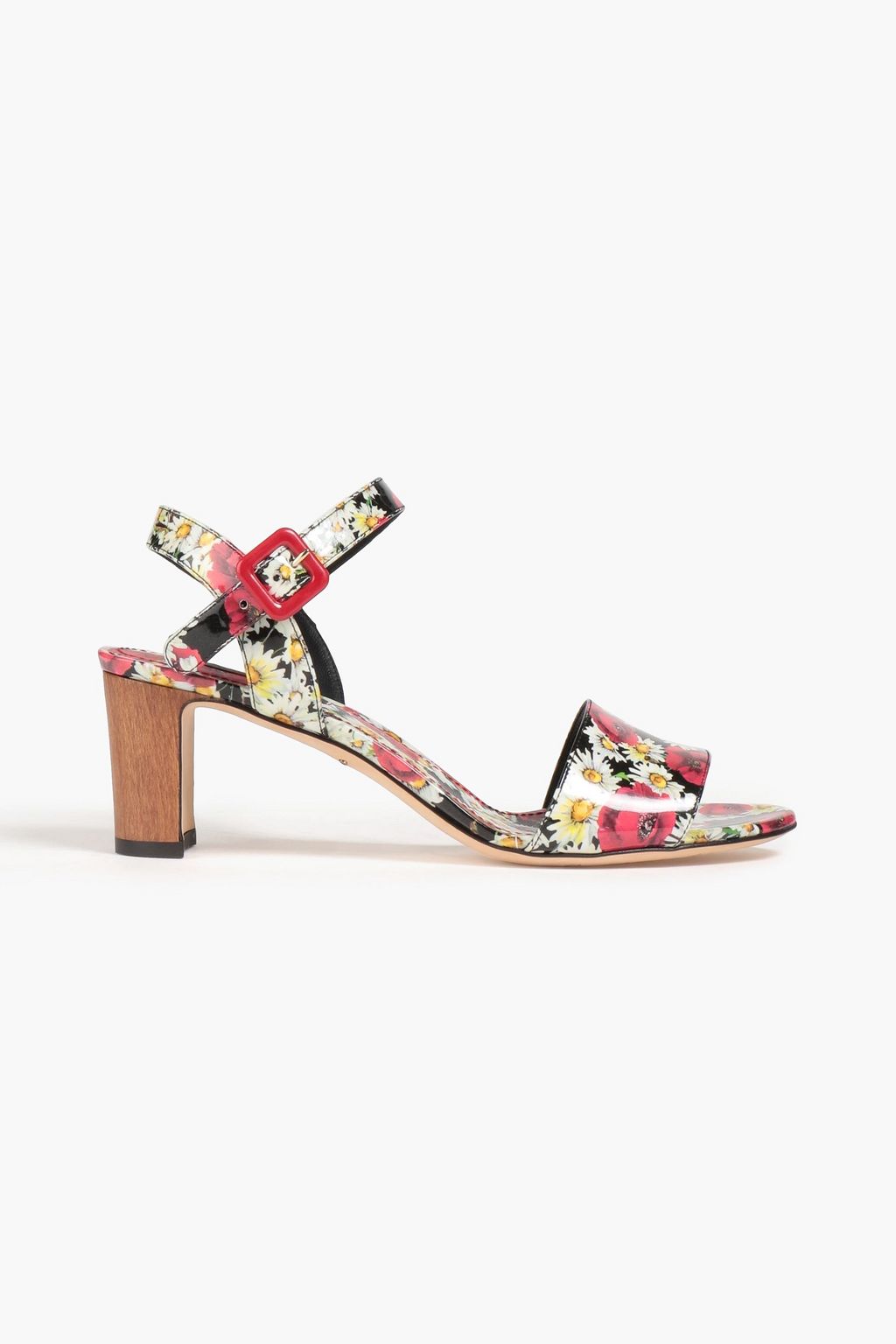 Multicolor Floral-print patent-leather sandals | DOLCE & GABBANA | THE OUTNET Multicolor Floral-print patent-leather sandals | DOLCE & GABBANA | THE OUTNET