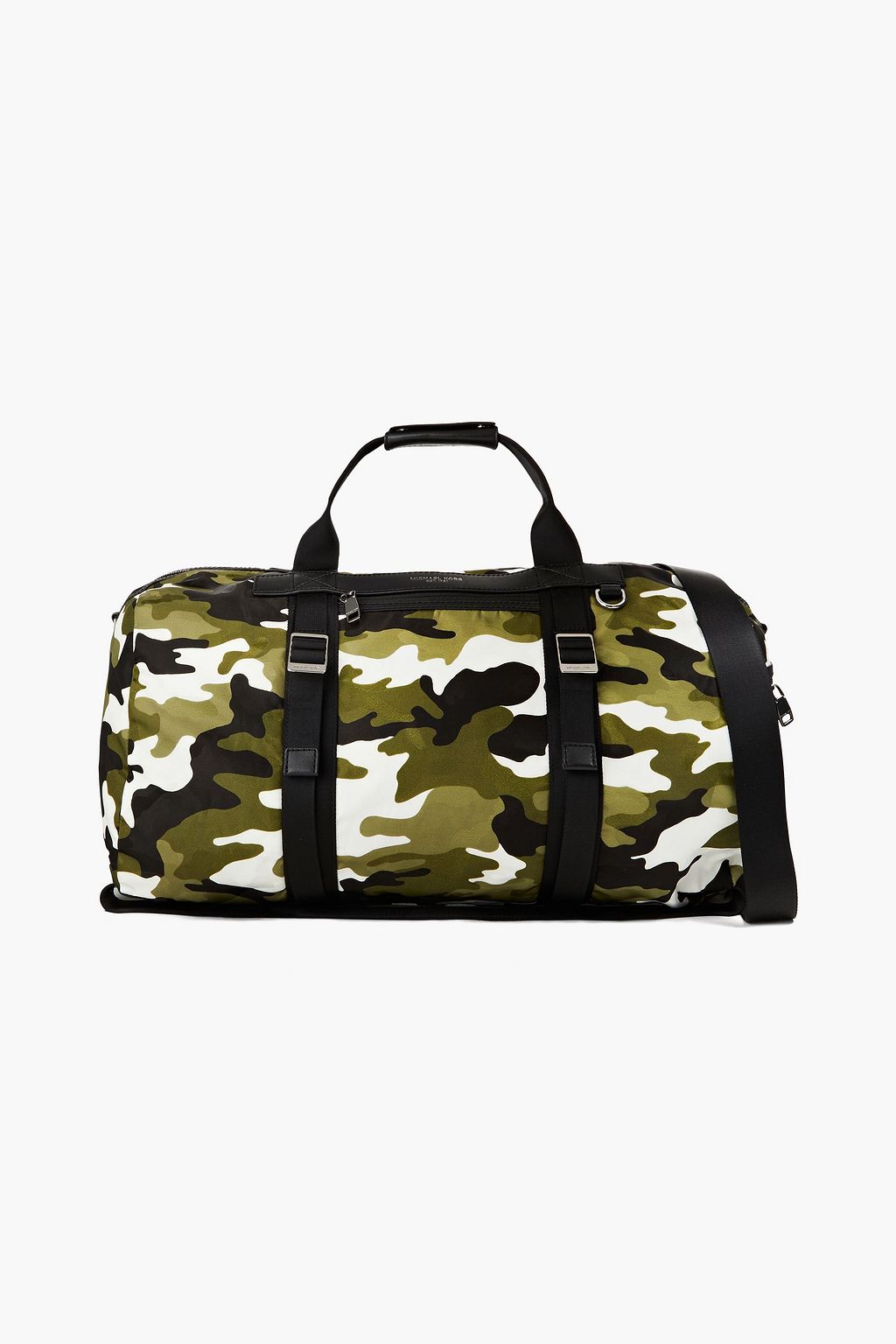 MICHAEL KORS Convertible camouflage-print jacquard duffle-bag
