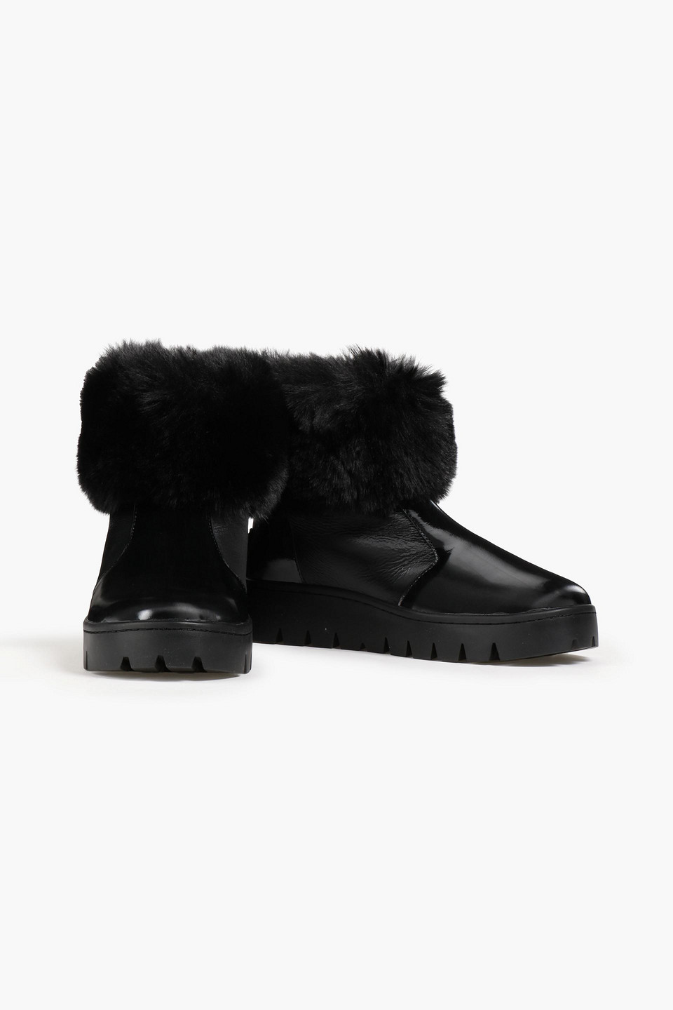 Australia Luxe Collective Crescent Leather Boot In Nocolor