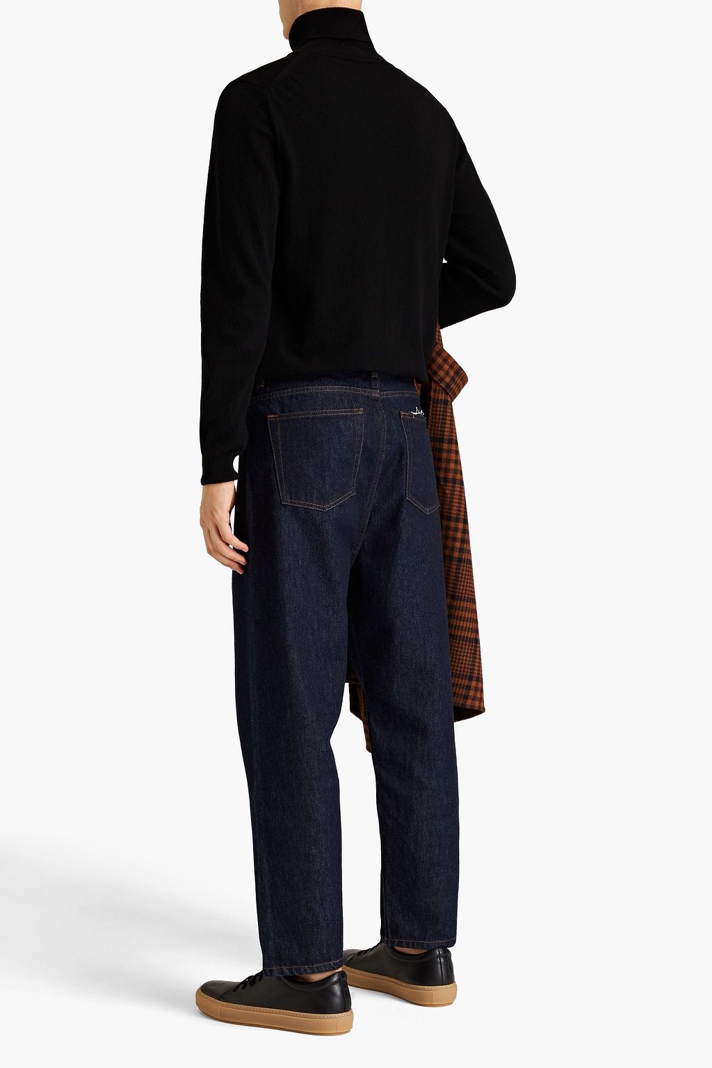 NANUSHKA Jeans aus Denim mit Logostickerei
