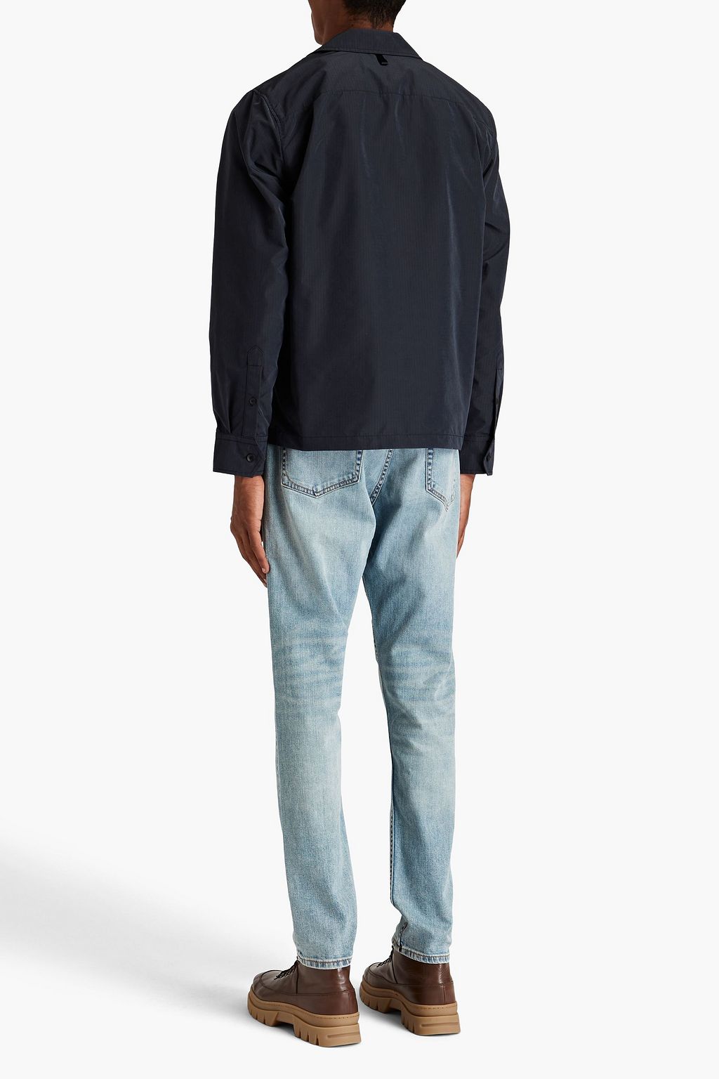 RAG & BONE Slim-fit whiskered denim jeans