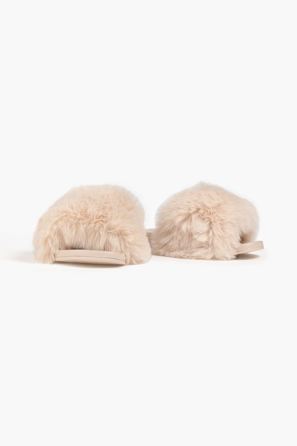 AUSTRALIA LUXE COLLECTIVE Faux fur slides