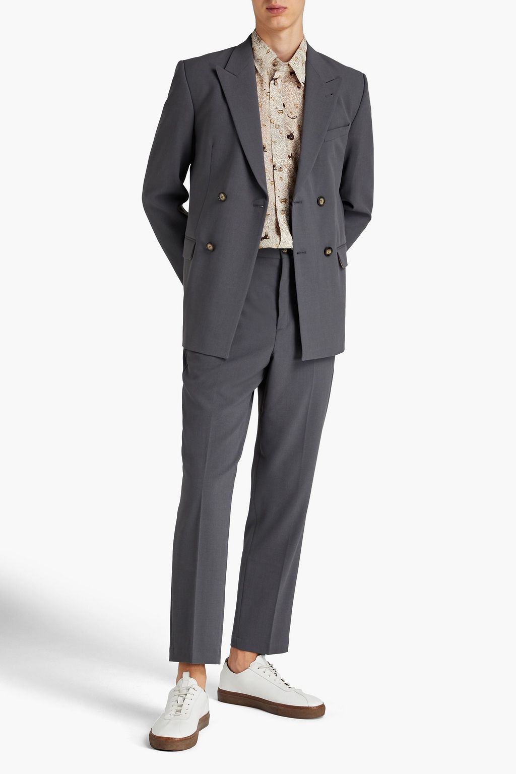 NANUSHKA Woven suit pants