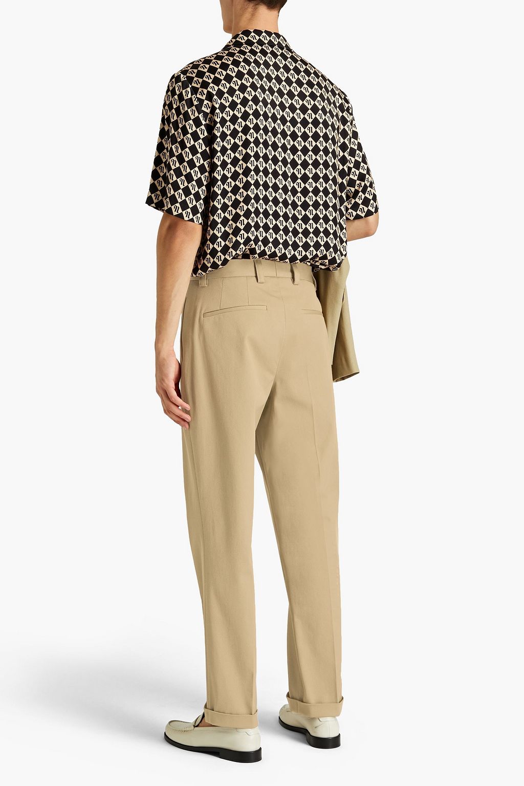 NANUSHKA Cotton-blend twill chinos