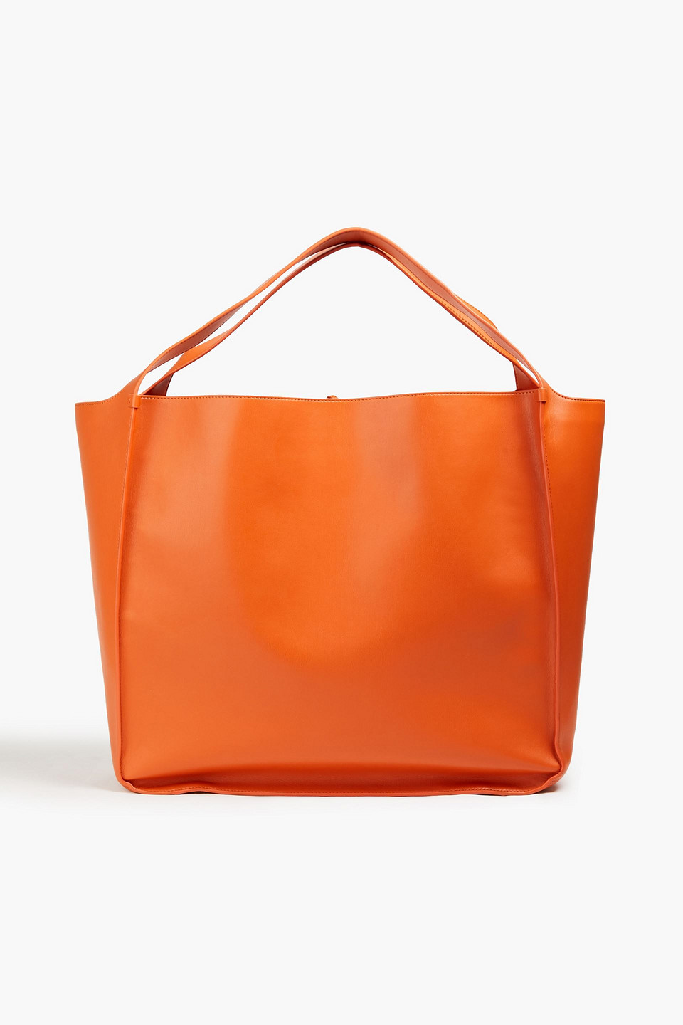 Simon Miller Vegan Leather Tote In Gray