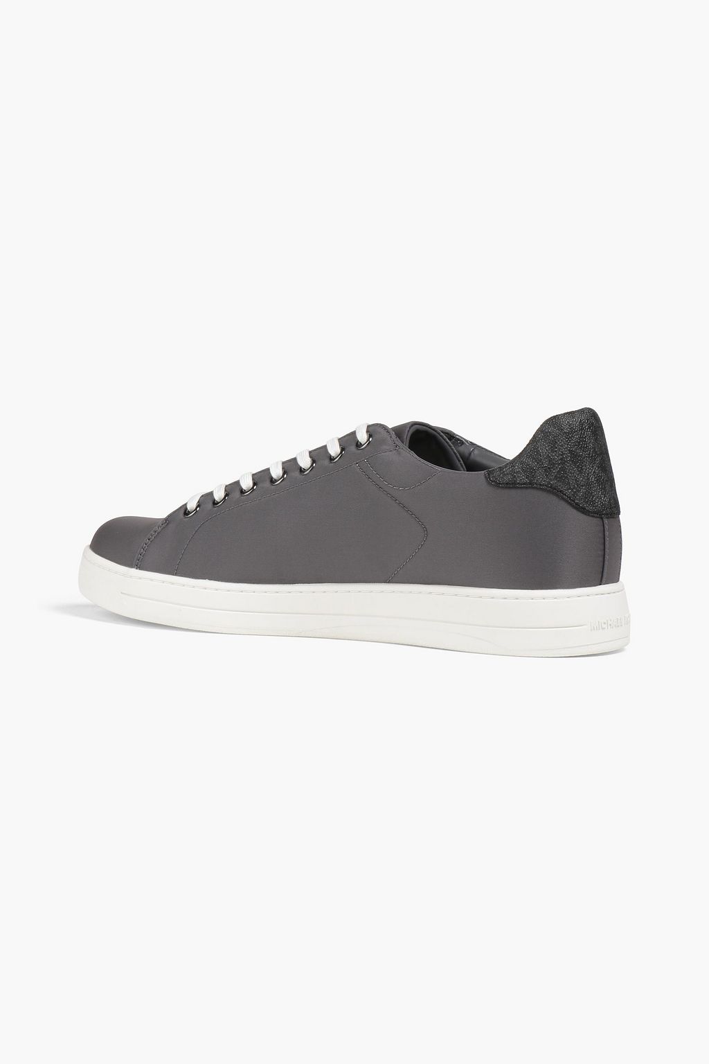 MICHAEL KORS Keating faux leather-trimmed shell sneakers