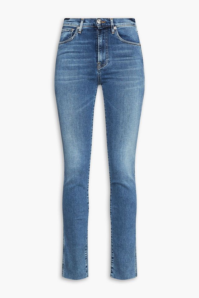 W3 Straight Authentic high-rise skinny jeans