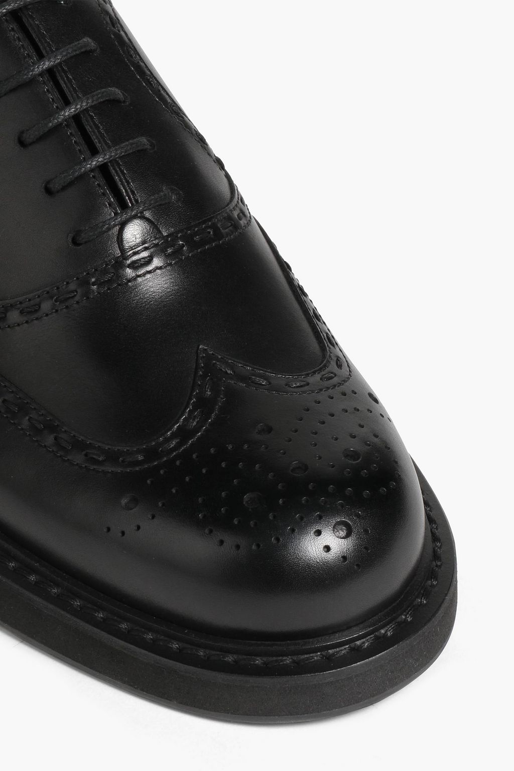 BOTTEGA VENETA Perforated leather brogues