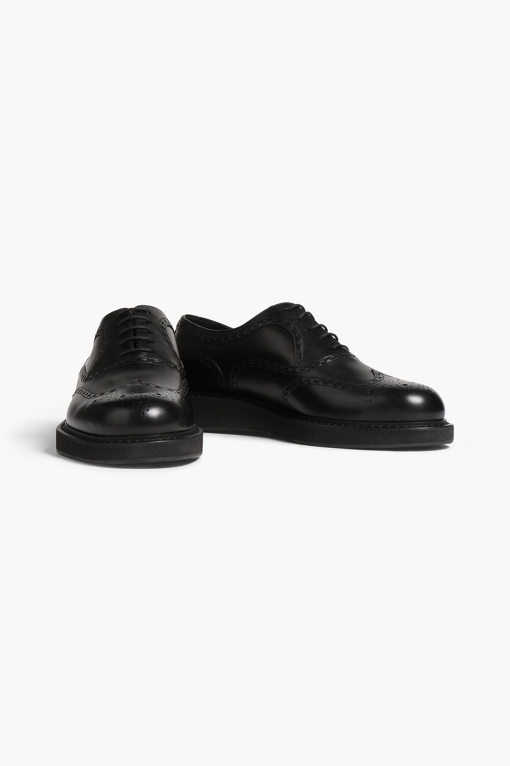 BOTTEGA VENETA Perforated leather brogues