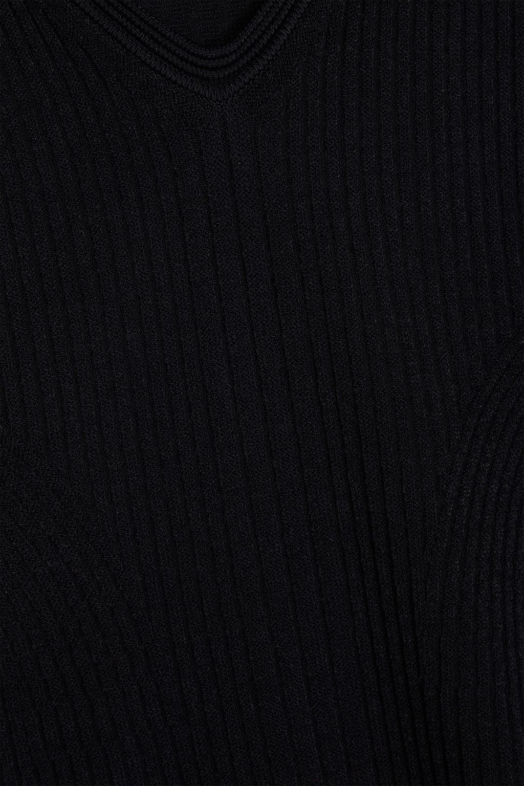 MCQUEEN Ribbed-knit tank