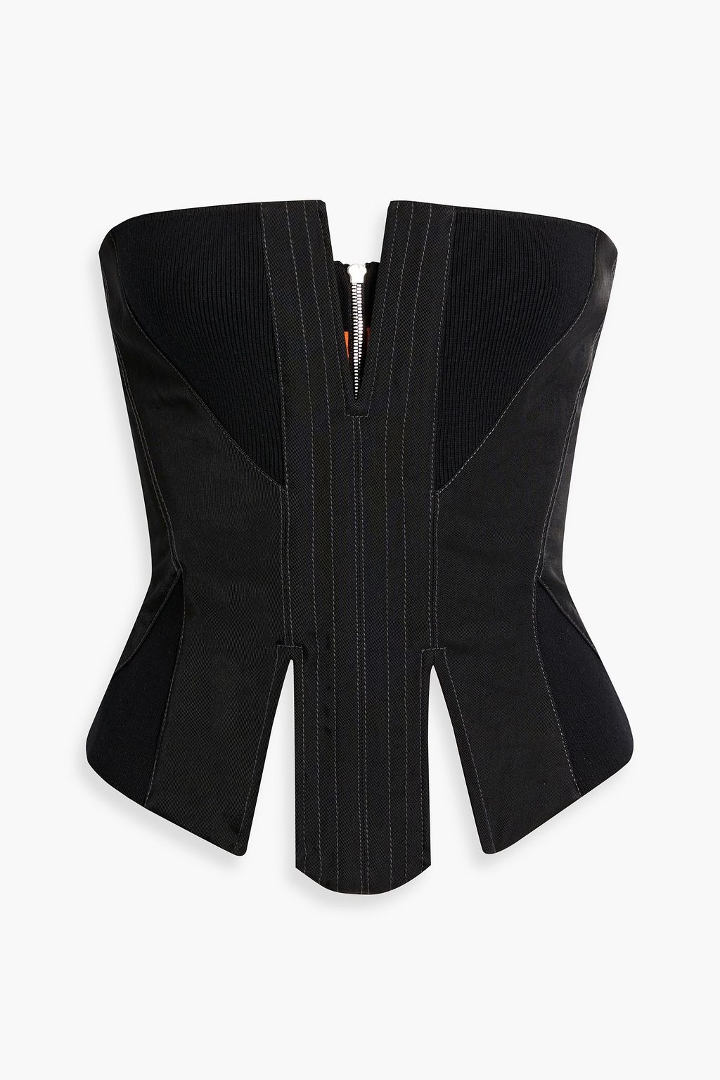 DION LEE Twill bustier top