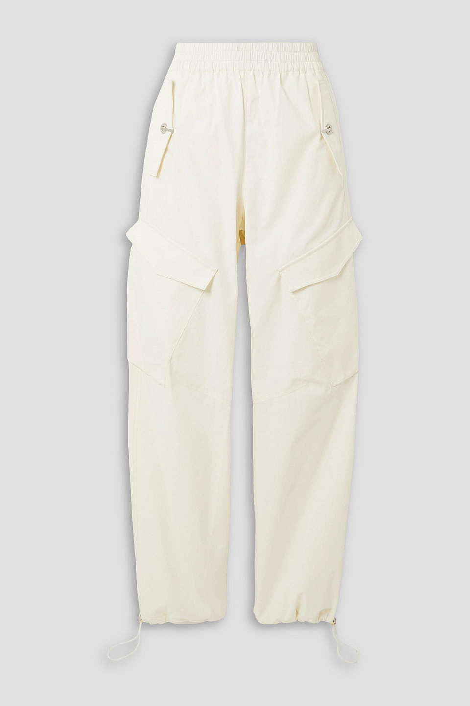 Dion Lee Off-white Latch Trousers In Ivory