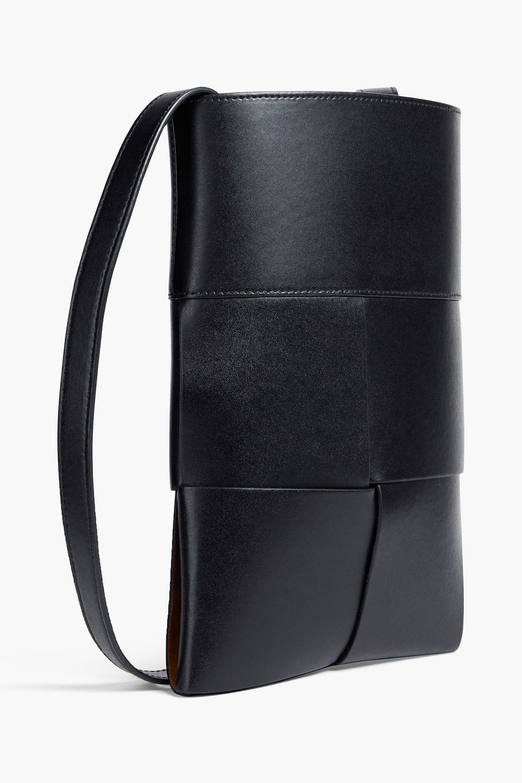 BOTTEGA VENETA Cutout intrecciato leather pouch