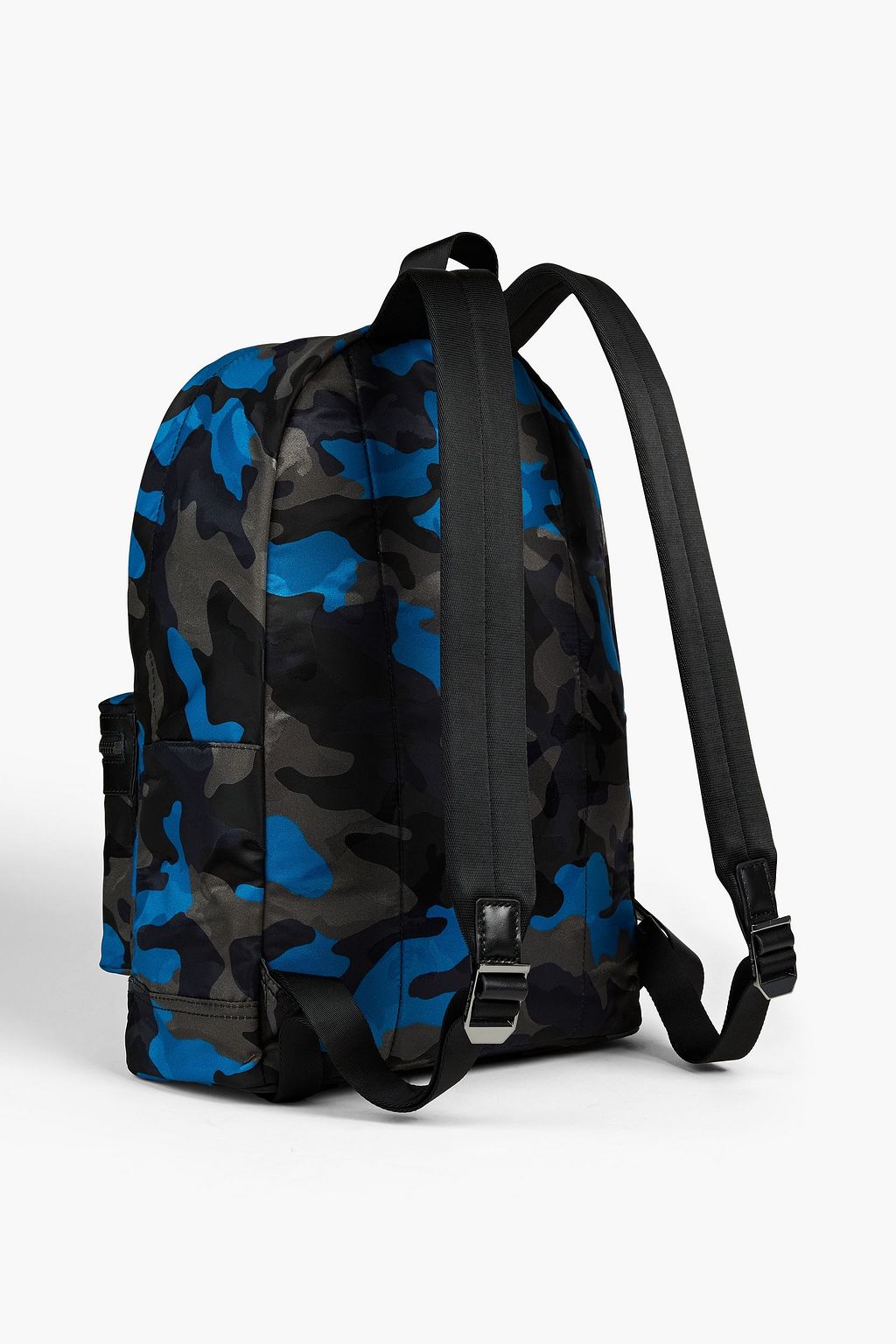 MICHAEL KORS Rucksack aus glänzendem Jacquard mit Camouflage-Print