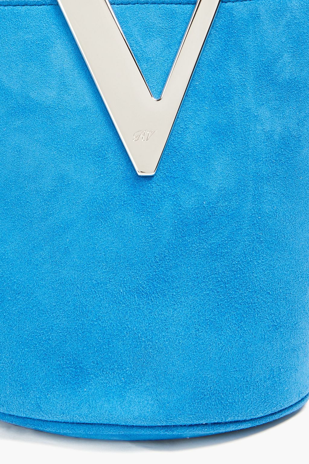 ROGER VIVIER RV suede bucket bag