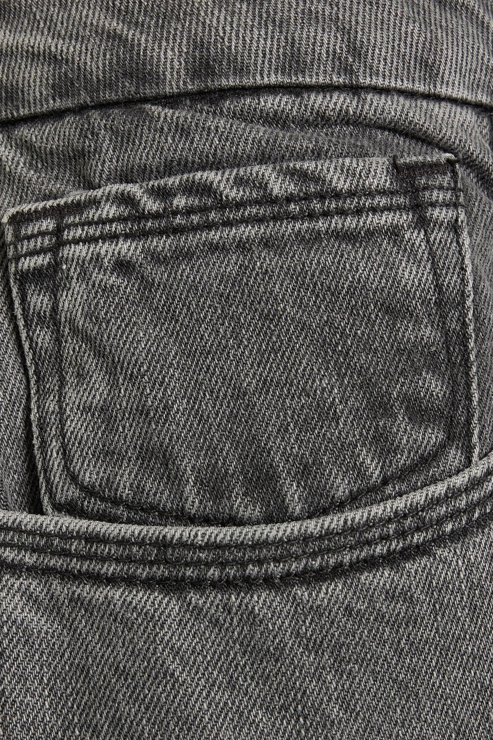 Good American Women's Good 90's High Rise Straight Jeans In Gray