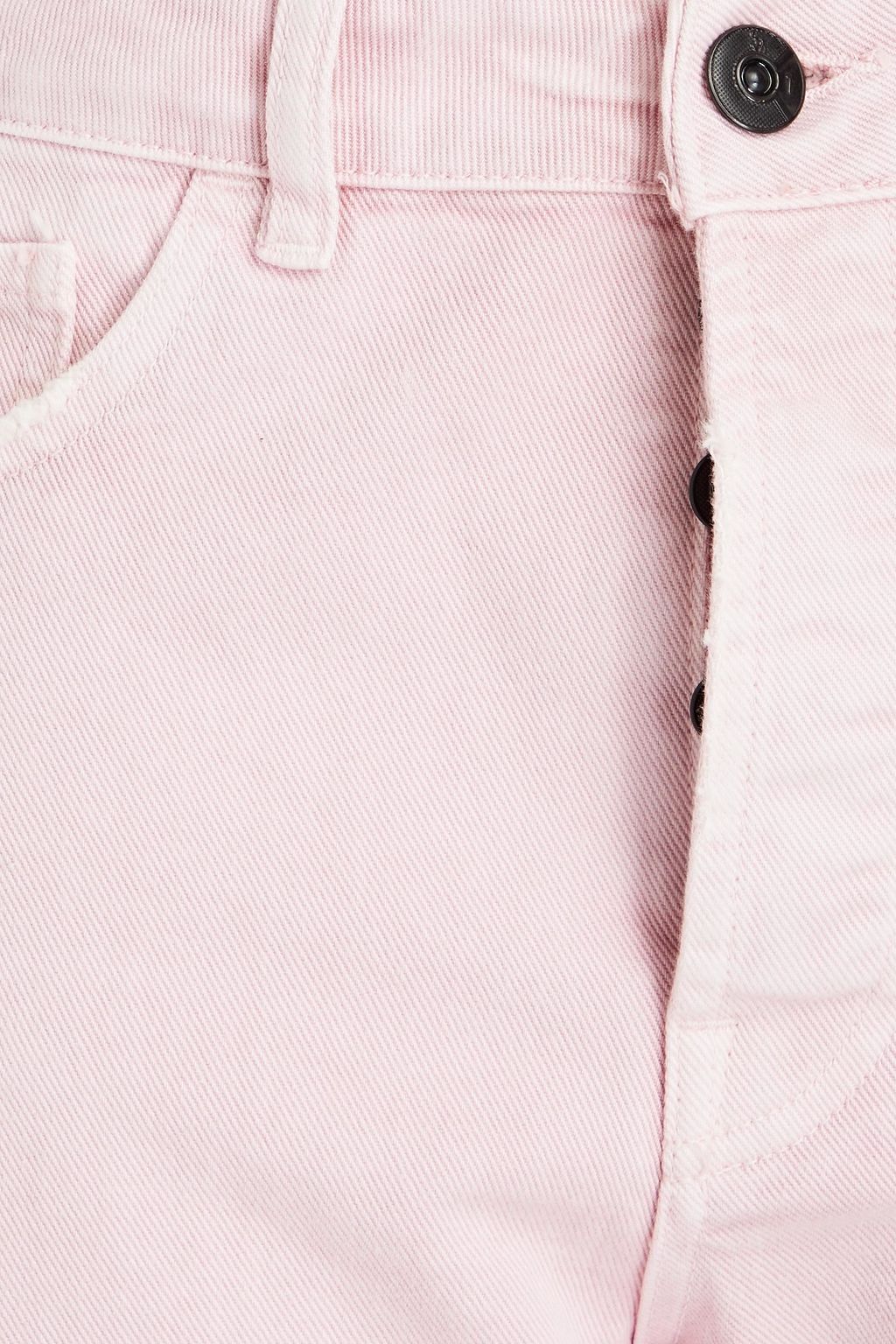 3X1 NYC Distressed high-rise straight-leg jeans