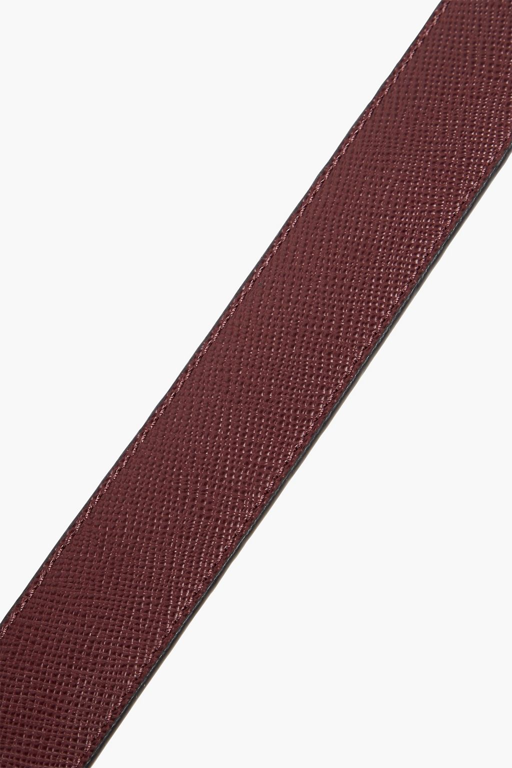 MICHAEL KORS Textured-leather belt