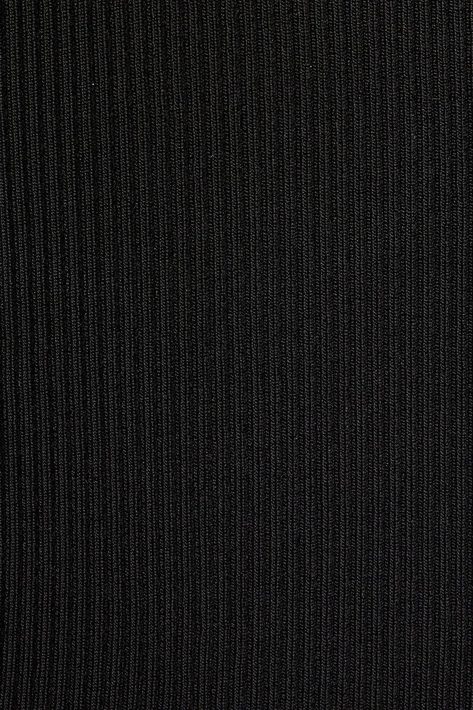 Alice And Olivia Convertible Ribbed-knit Dress In Black