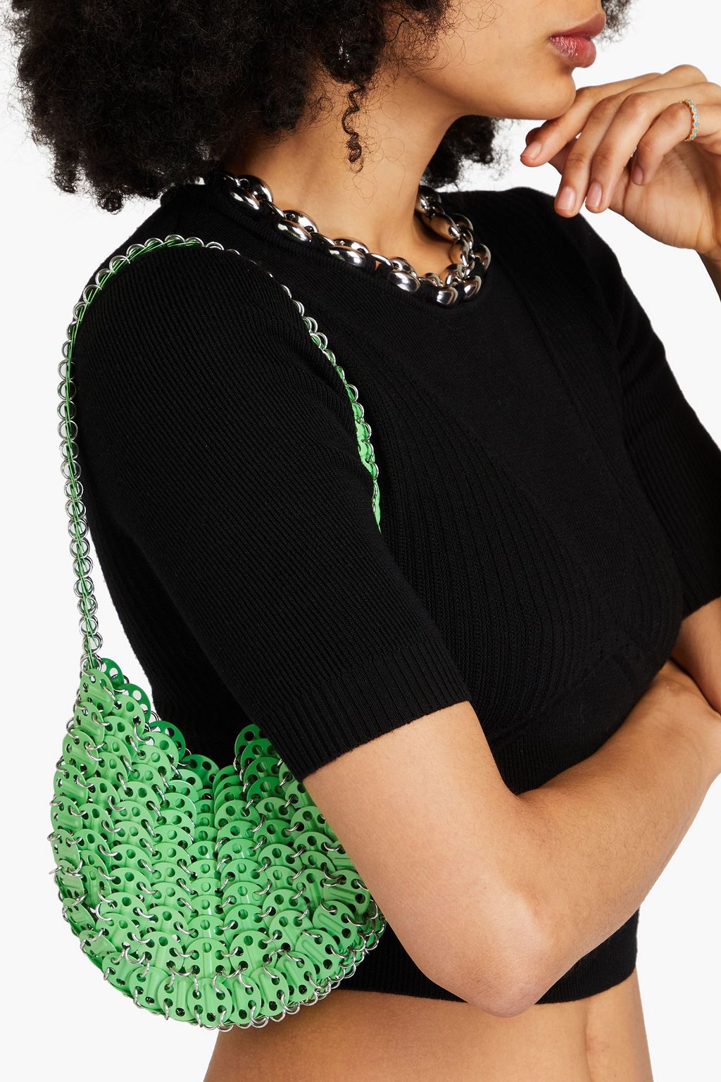 RABANNE Chainmail shoulder bag