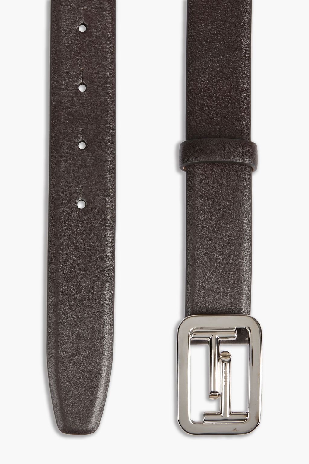 TOD'S Double T leather belt