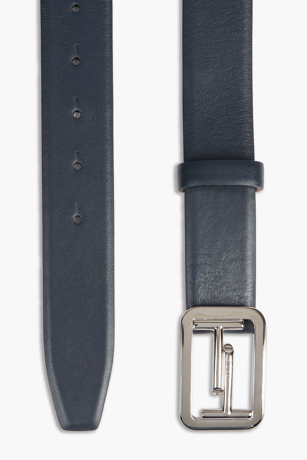 TOD'S Double T leather belt