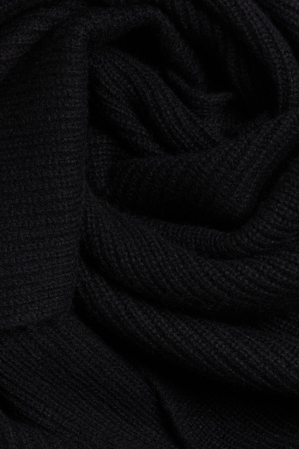 JETSET Embroidered cashmere scarf