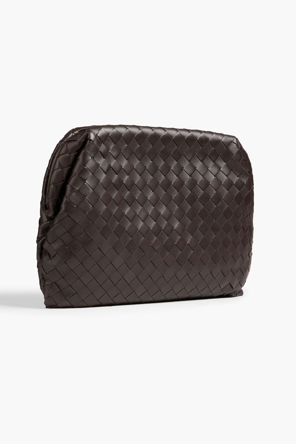 BOTTEGA VENETA Intrecciato leather pouch