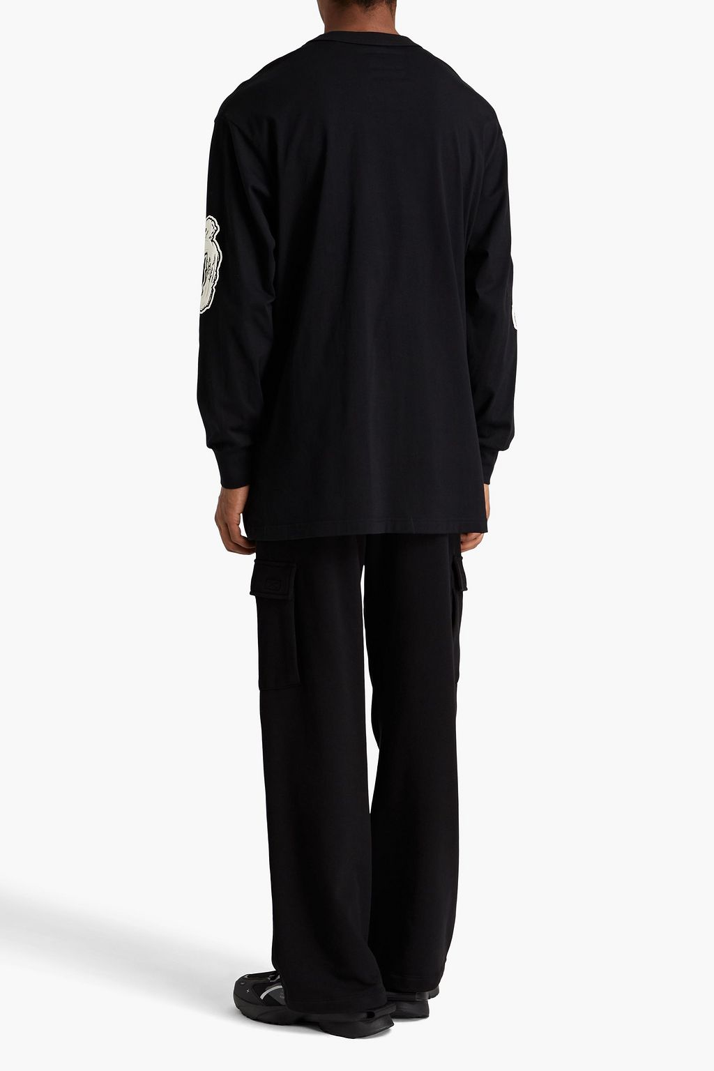 Y-3 Printed cotton-jersey T-shirt