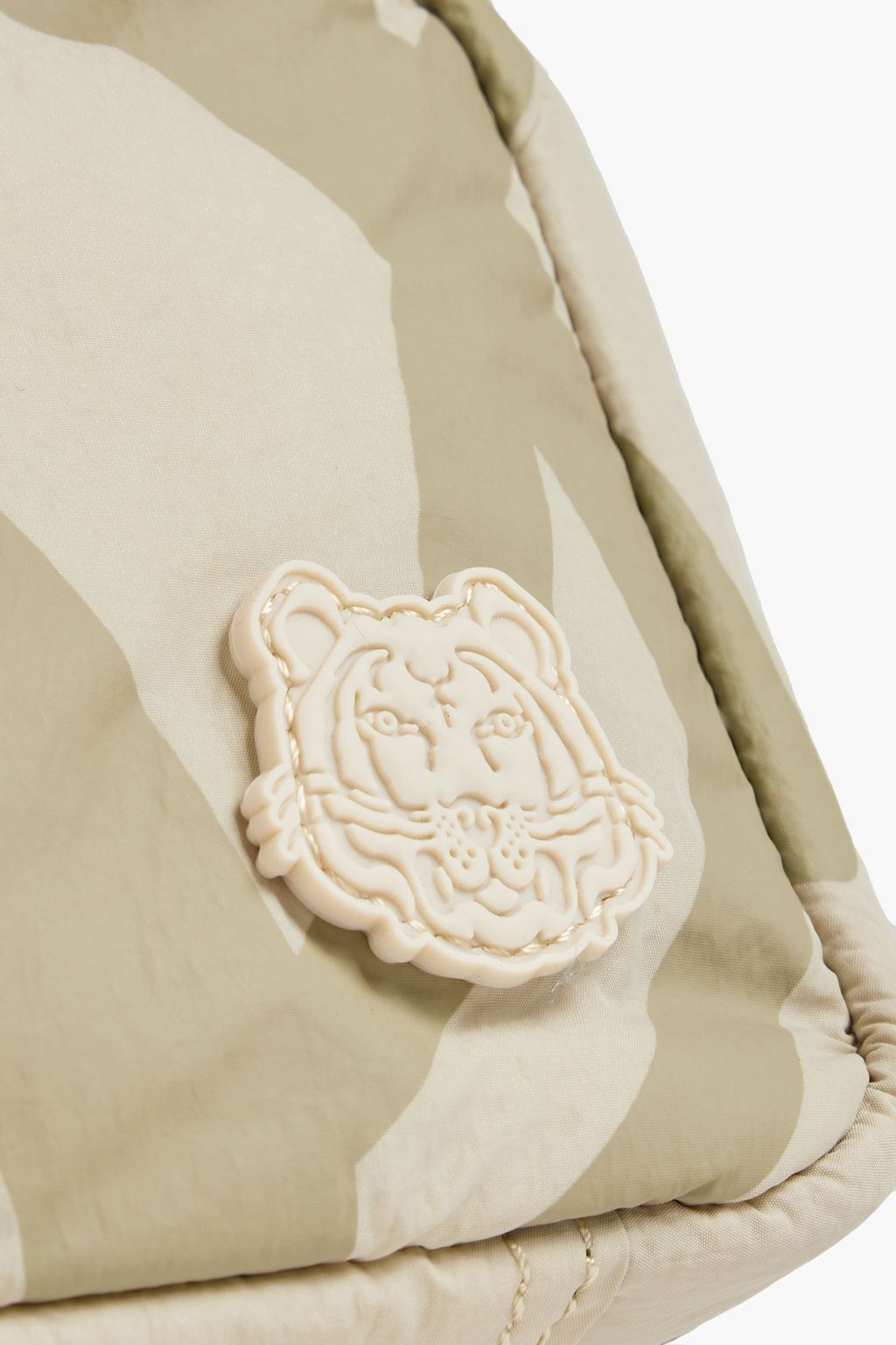 KENZO Mesh-paneled printed shell belt bag