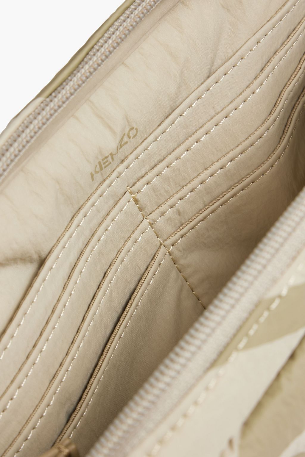 KENZO Mesh-paneled printed shell belt bag