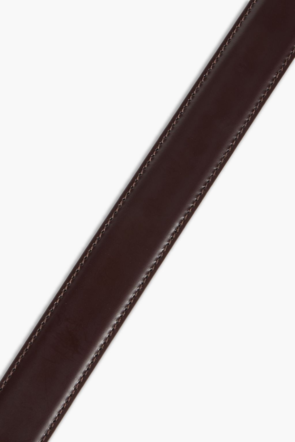 TOD'S Double T glossed-leather belt