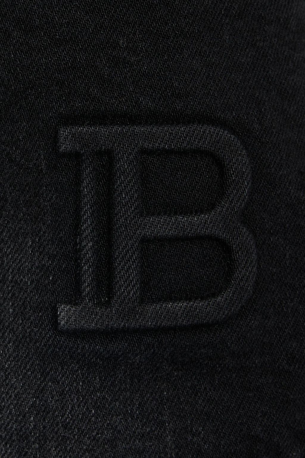 BALMAIN Slim-fit faded denim jeans
