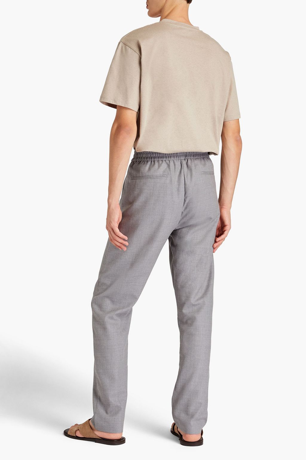 SUNSPEL Mélange wool pants