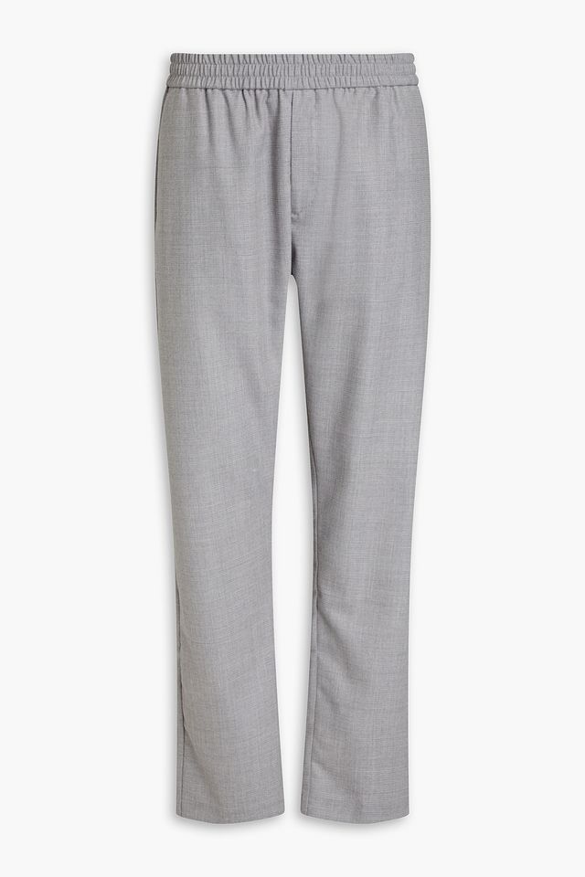 Mélange wool pants