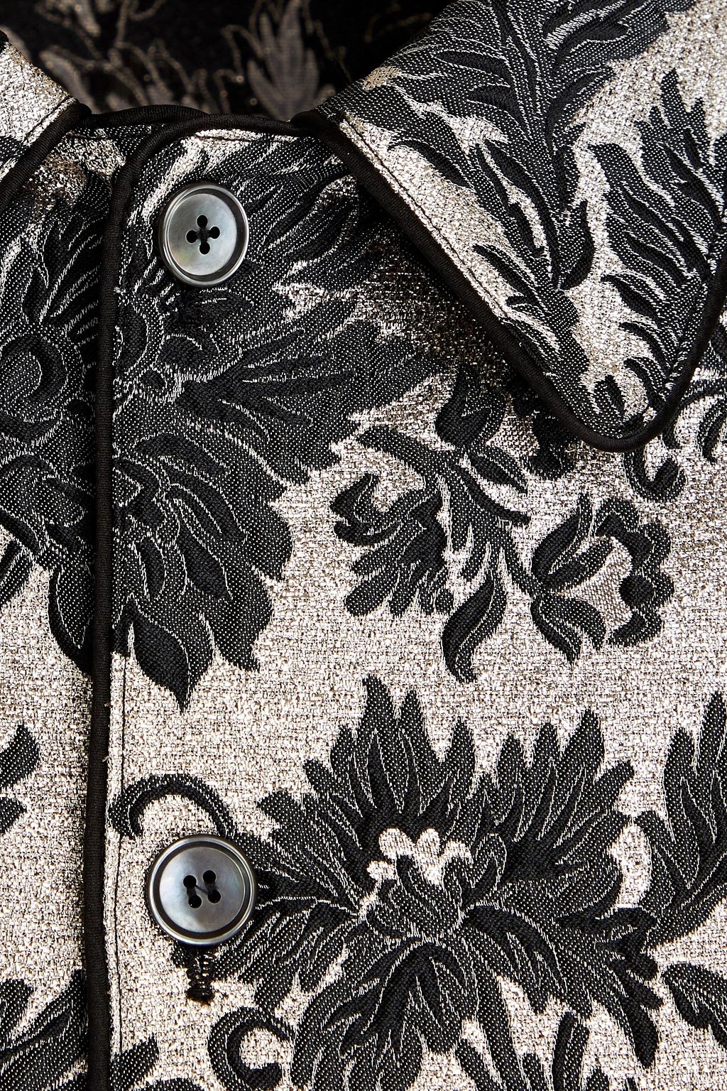 DOLCE & GABBANA Metallic jacquard shirt
